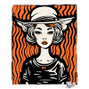 A lady with a hat