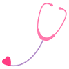 Coloured stethoscope