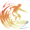 Retro Surfer