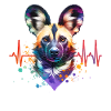 African Wild Dog ECG