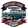 Motif Oldtimer - Voitures anciennes