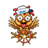 crazy funny chicken coxswain maritime