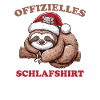 Official Sleep Shirt Christmas Sloth