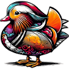 Mandarin duck