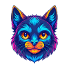 York Schokolade Katze Rasse Cartoon Kawaii Tier Haustier