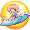 Surfer Wellenreiter