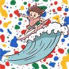 Surfers Surfing Surfing