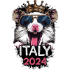 Italie 2024 Hamster de fête