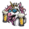 Einhorn Bier Party