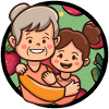 Grandma Grandma Grandchild