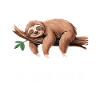 Faultier Spruch Lustig Witzig Teenager Schlafshirt