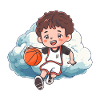 Basketball Basketball Team Dribbling