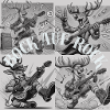 Rudolph's Rock Band Illustration
