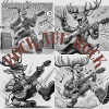 Rocking Deer Illustration