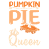 Pumpkin pie eating queen