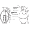 M26-Granate-Schema Grenadier M26-Granate