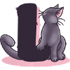 Lettre L du chat