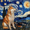 Akita Van Gogh
