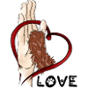Paw Love - Brown Paw