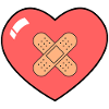 Heart With Bandaid