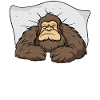 Bigfoot Official Napping Shirt