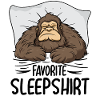 Bigfoot Favorite Sleepshirt