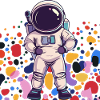Astronaut Spaceman Spaceship