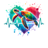 Hawksbill turtle ECG
