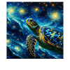 Hawksbill turtle Starry Night