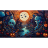 Surreal Halloween Illustration