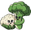 Britta Broccoli and Bernd Cauliflower