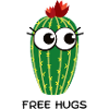 Free Hugs Cactus