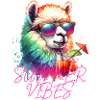 Alpaca Llama Summer