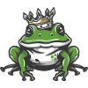 Frog Head Crown