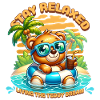 Stay Relaxed Teddy Bear