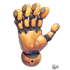 Cyborg and robot hand