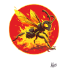 Burning Flying Ant