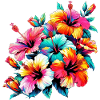 Fleurs d’hibiscus