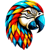 Harlequin Parrot