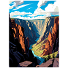 Black Canyon National Park Colorado Travel Poster
