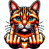 Funny Evil Cat