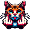 Funny Evil Cat