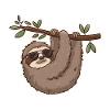 Sloth Relax Chill Nap sleep