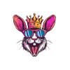 Bunny Comic Funny Party