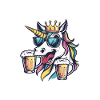 Einhorn Bier Lustig