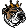 Couronne de chien bouledogue