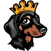 Dachshund Dog Dachshund Crown