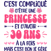 Femme Princesse Anniversaire 30 Ans