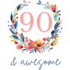 90 & awesome! customizable