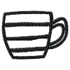 Mug brodé